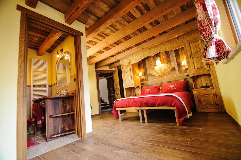 Clé du Paradis Bionaz Chambre photo